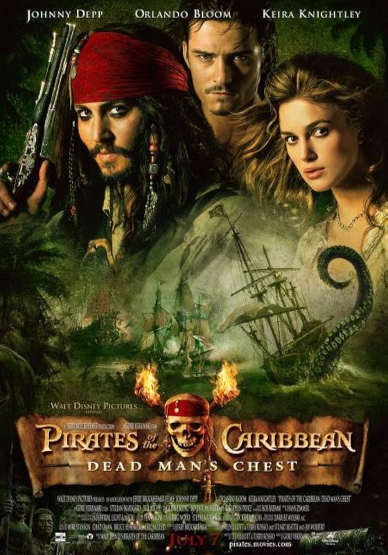 Pirates of the Caribbean 2: Dead Man’s Chest                สงครามปีศาจโจรสลัดสยองโลก                2006
